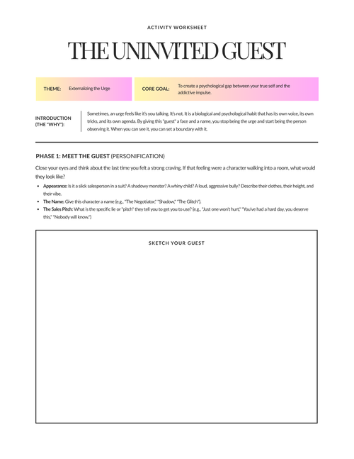 Reclaim Your Story: Addiction Recovery Group Activity Pack