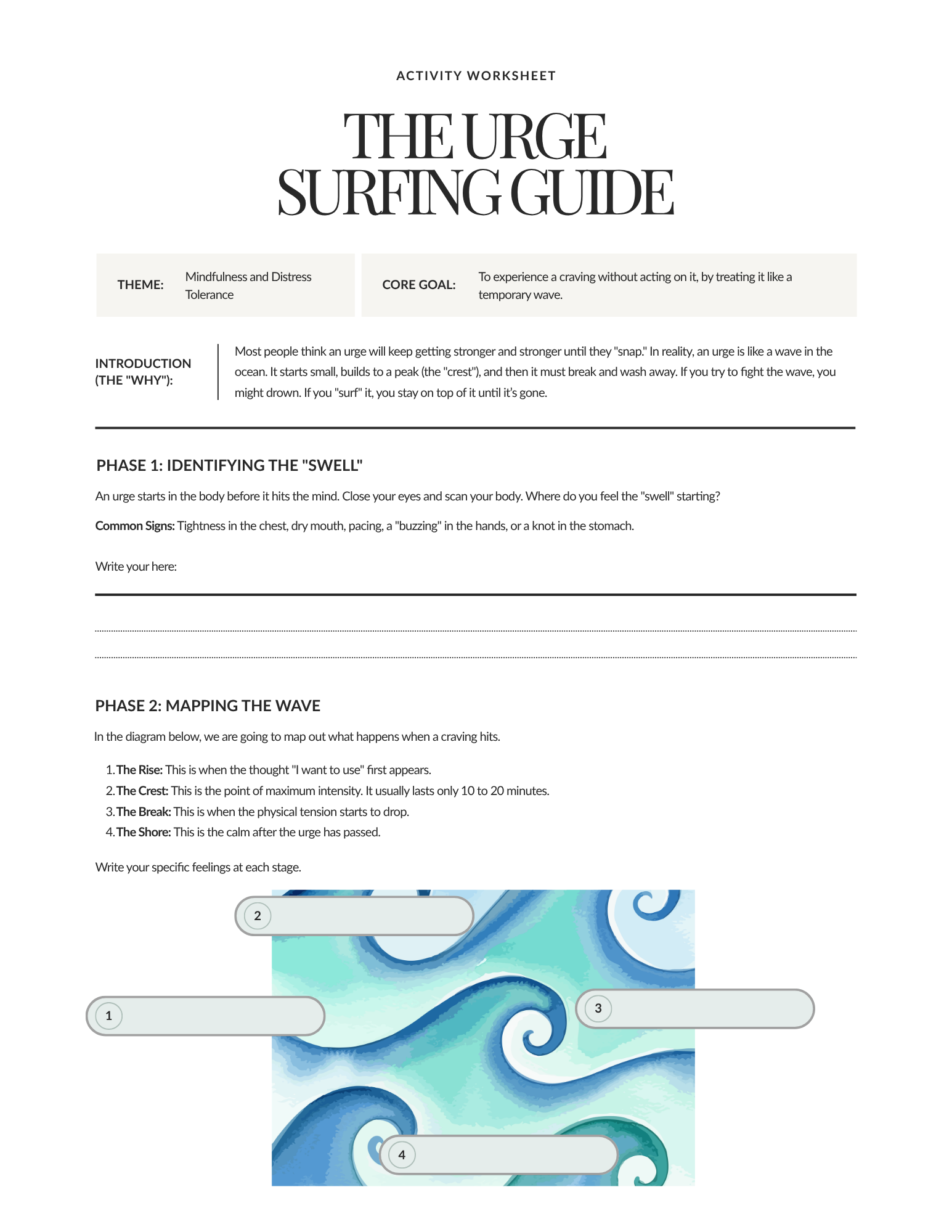 Reclaim Your Story: Addiction Recovery Group Activity Pack